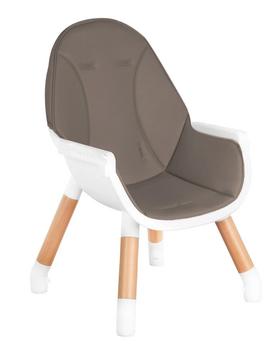 KikkaBoo Multi 3in1 Dark Beige საკვები სკამ-მაგიდა, 4 image