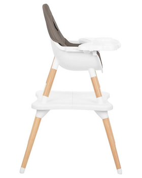 KikkaBoo Multi 3in1 Dark Beige საკვები სკამ-მაგიდა, 7 image