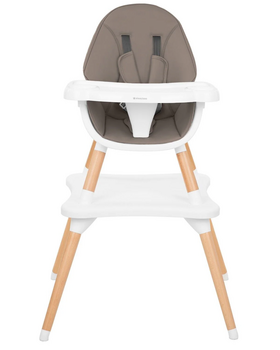 KikkaBoo Multi 3in1 Dark Beige საკვები სკამ-მაგიდა, 9 image