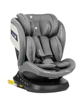 KikkaBoo i-Cruise i-Size Light Grey  - მანქანის სავარძელი (ქარსითი)