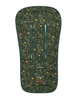KikkaBoo Anti-sweat Stroller Liner Secret Garden Green ეტლში ჩასაფენი მატრასი
