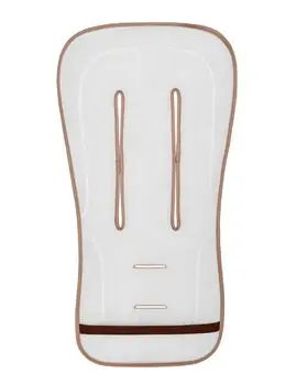 KikkaBoo Anti-sweat Stroller Liner Secret Garden Beige ეტლში ჩასაფენი მატრასი, 2 image
