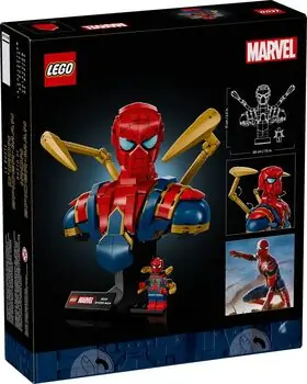Lego Super Heroes 76326 Iron Spider-Man Bust, 9 image
