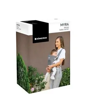 KikkaBoo Carrier Myra Mesh Grey კენგურუ, 3 image