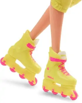 Barbie The Movie HRB04 Collectible Doll Skating Outfit - ბარბის თოჯინა, 4 image