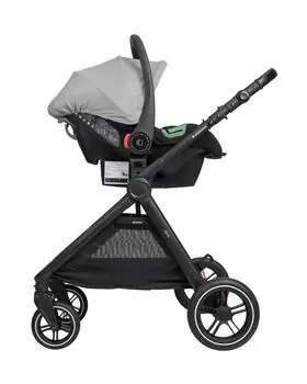 KikkaBoo Ava 3in1 Grey - საბავშვო ეტლის კომპლექტი, 8 image