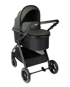 KikkaBoo Ava 3in1 Army Green - საბავშვო ეტლის კომპლექტი, 18 image