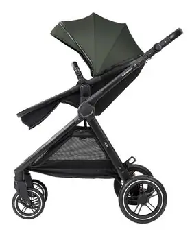 KikkaBoo Ava 3in1 Army Green - საბავშვო ეტლის კომპლექტი, 15 image