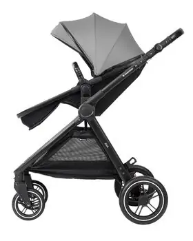 KikkaBoo Ava 3in1 Grey - საბავშვო ეტლის კომპლექტი, 10 image