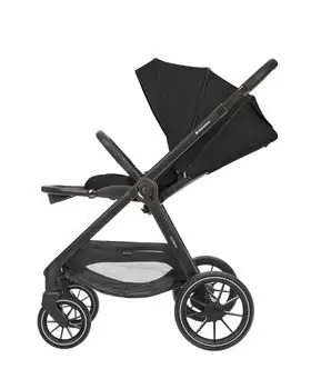 KikkaBoo Modena 4in1 With Carrycot Black საბავშვო ეტლის კომპლექტი, 8 image