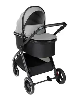 KikkaBoo Ava 3in1 Grey - საბავშვო ეტლის კომპლექტი, 11 image