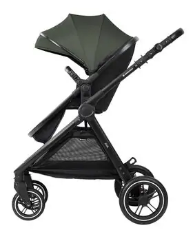 KikkaBoo Ava 3in1 Army Green - საბავშვო ეტლის კომპლექტი, 24 image
