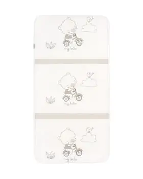 KikkaBoo Mattress Fantasia 60x120x9cm My Teddy ბამბის მატრასი, 2 image