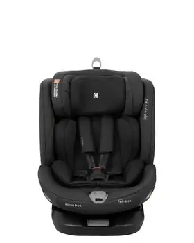KikkaBoo i-Moove i-SIZE Black, Light Grey - მანქანის სავარძელი (ქარსითი), 3 image