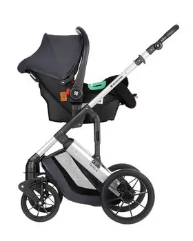 KikkaBoo Darling Dark Grey 3in1 2024 With I-Size Car Seat  საბავშვო ეტლის კომპლექტი + საჩუქარი ელექტრო შეზლონგი, 5 image