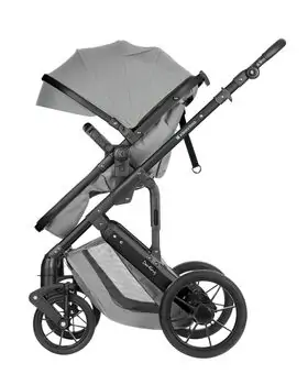 KikkaBoo Darling Light Grey 3in1 2024 With I-Size Car Seat  საბავშვო ეტლის კომპლექტი + საჩუქარი ელექტრო შეზლონგი, 9 image