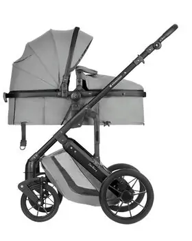 KikkaBoo Darling Light Grey 3in1 2024 With I-Size Car Seat  საბავშვო ეტლის კომპლექტი + საჩუქარი ელექტრო შეზლონგი, 11 image