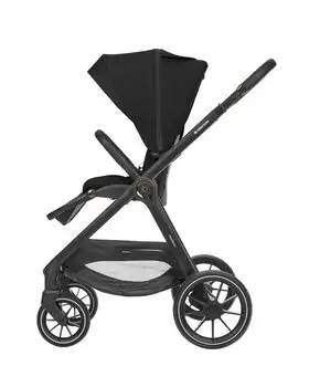 KikkaBoo Modena 4in1 With Carrycot Black საბავშვო ეტლის კომპლექტი + საჩუქარი პორტატული საწოლი, 11 image