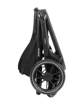 KikkaBoo Modena 4in1 With Carrycot Black საბავშვო ეტლის კომპლექტი + საჩუქარი პორტატული საწოლი, 28 image