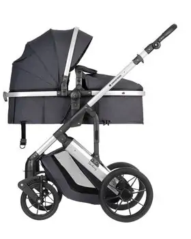 KikkaBoo Darling Dark Grey 3in1 2024 With I-Size Car Seat  საბავშვო ეტლის კომპლექტი + საჩუქარი ელექტრო შეზლონგი, 7 image