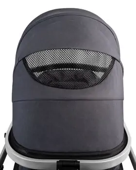 KikkaBoo Darling Dark Grey 3in1 2024 With I-Size Car Seat  საბავშვო ეტლის კომპლექტი + საჩუქარი ელექტრო შეზლონგი, 12 image
