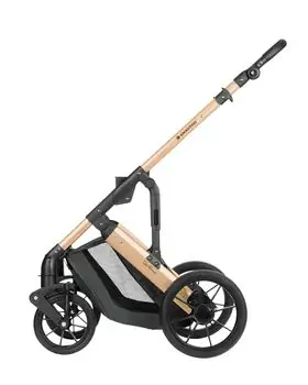 KikkaBoo Darling Black 3in1 2024 With I-Size Car Seat  საბავშვო ეტლის კომპლექტი + საჩუქარი პორტატული საწოლი, 12 image