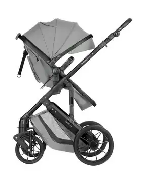 KikkaBoo Darling Light Grey 3in1 2024 With I-Size Car Seat  საბავშვო ეტლის კომპლექტი + საჩუქარი პორტატული საწოლი, 6 image