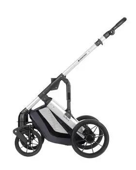 KikkaBoo Darling Dark Grey 3in1 2024 With I-Size Car Seat  საბავშვო ეტლის კომპლექტი + საჩუქარი პორტატული საწოლი, 10 image