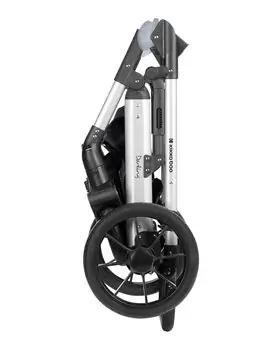 KikkaBoo Darling Dark Grey 3in1 2024 With I-Size Car Seat  საბავშვო ეტლის კომპლექტი + საჩუქარი პორტატული საწოლი, 11 image