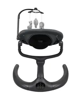 KikkaBoo Electrical swing Ayra Grey - საბავშვო ელექტრო შეზლონგი, 5 image