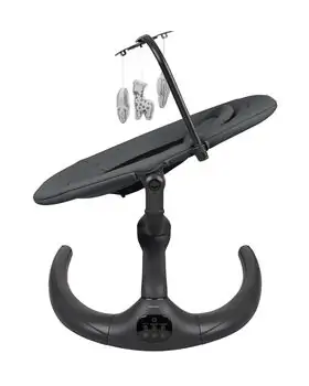 KikkaBoo Electrical swing Ayra Grey - საბავშვო ელექტრო შეზლონგი, 4 image