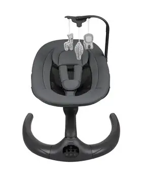 KikkaBoo Electrical swing Ayra Grey - საბავშვო ელექტრო შეზლონგი, 3 image