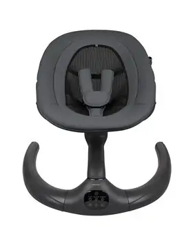 KikkaBoo Electrical swing Ayra Grey - საბავშვო ელექტრო შეზლონგი, 13 image