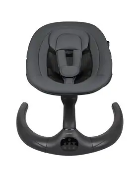 KikkaBoo Electrical swing Ayra Grey - საბავშვო ელექტრო შეზლონგი, 12 image