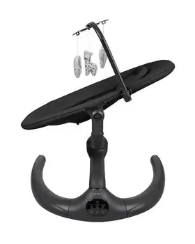KikkaBoo Electrical swing Ayra Black - საბავშვო ელექტრო შეზლონგი, 4 image