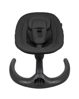 KikkaBoo Electrical swing Ayra Black - საბავშვო ელექტრო შეზლონგი, 12 image