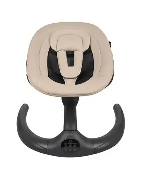 KikkaBoo Electrical swing Ayra Beige - საბავშვო ელექტრო შეზლონგი, 12 image