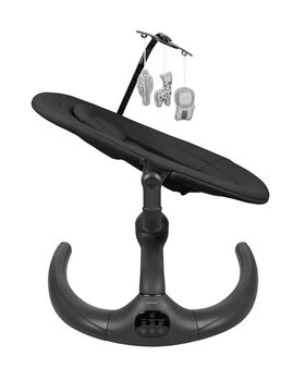 KikkaBoo Electrical swing Ayra Black - საბავშვო ელექტრო შეზლონგი, 6 image