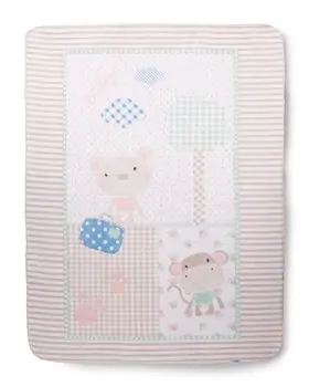 KikkaBoo-ს ახალშობილის პლედი Blanket Fantasia Beige 110/140 cm, 5 image