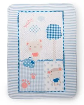 KikkaBoo-ს ახალშობილის პლედი Blanket Fantasia Blue 110/140 cm