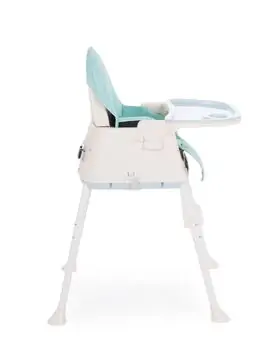 KikkaBoo Creamy 2in1 Light Blue საკვები სკამ-მაგიდა, 5 image
