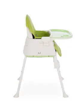 KikkaBoo Creamy 2in1 Green საკვები სკამ-მაგიდა, 6 image