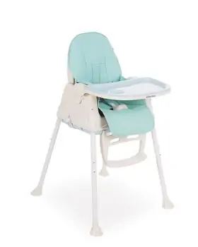 KikkaBoo Creamy 2in1 Light Blue საკვები სკამ-მაგიდა