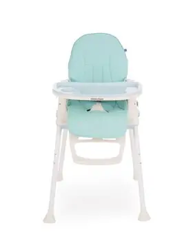 KikkaBoo Creamy 2in1 Light Blue საკვები სკამ-მაგიდა, 2 image