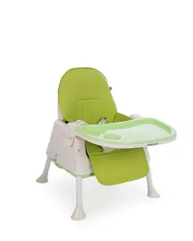 KikkaBoo Creamy 2in1 Green საკვები სკამ-მაგიდა, 8 image