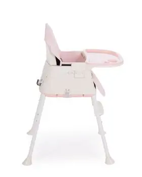 KikkaBoo Creamy 2in1 Pink საკვები სკამ-მაგიდა, 5 image