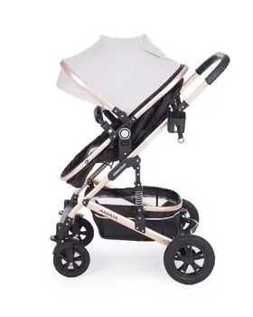 KikkaBoo Amaia Light Grey საბავშვო ეტლის 3x1 კომპლექტი, 5 image