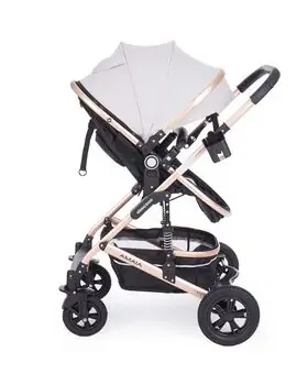 KikkaBoo Amaia Light Grey საბავშვო ეტლის 3x1 კომპლექტი, 8 image