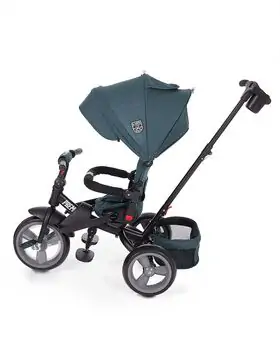 KikkaBoo Premio Green Melange საბავშვო ველო ეტლი, 2 image