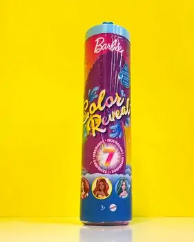 Barbie Color Reveal Rainbow Mermaid  HCC46 ქალთევზა თოჯინა ფერის ტრანსფორმაციით, 15 image